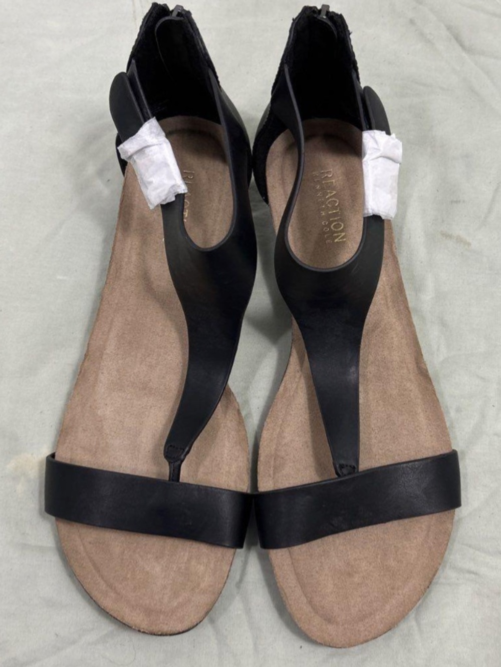 Kenneth Cole Reaction Women's Black Sandals Size 10- New